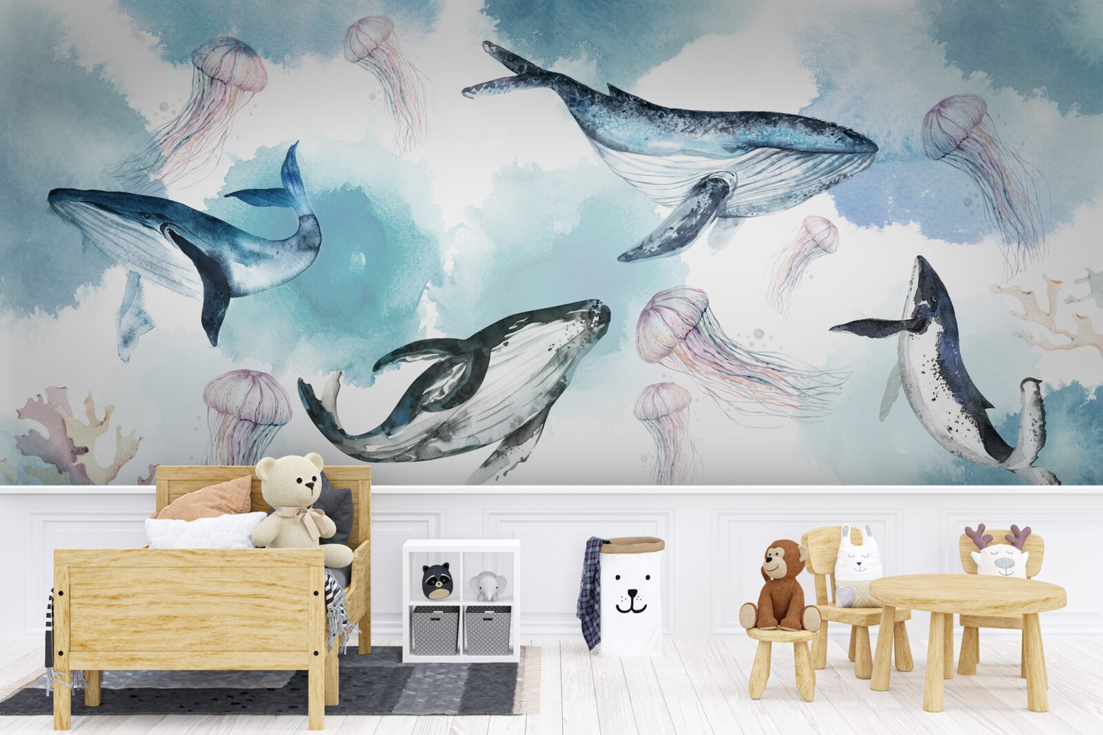 Papier peint habitants des profondeurs de l'océan