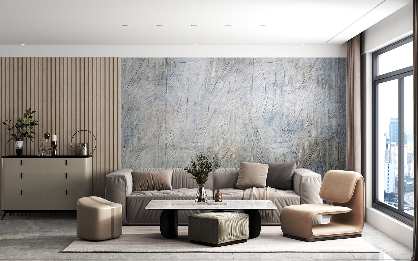 Papier peint surface de la feuille