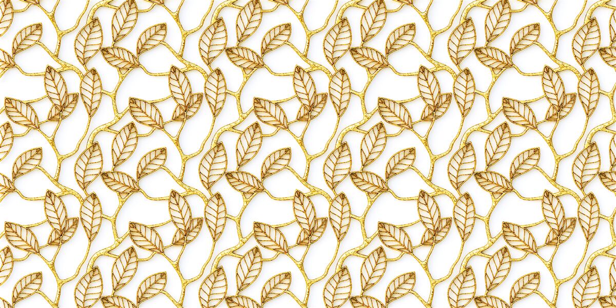 Papier peint texture de la feuille d'or