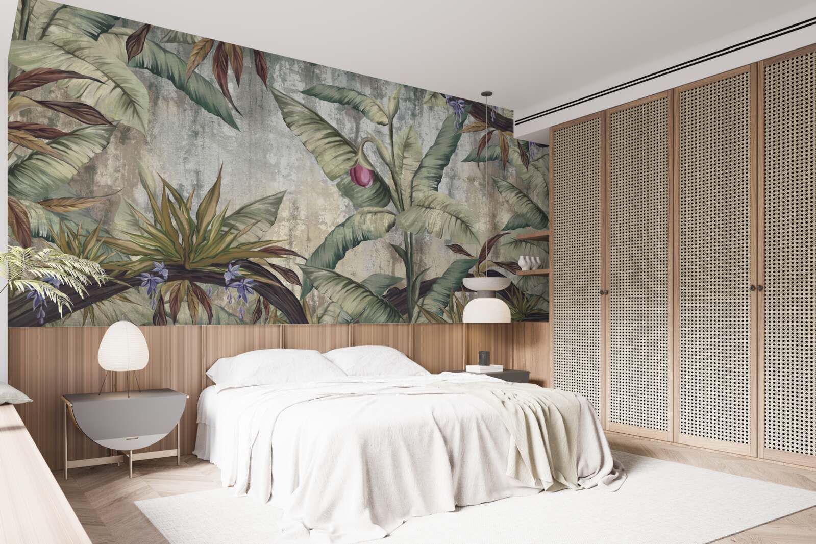 Papier peint matins frais sous les tropiques