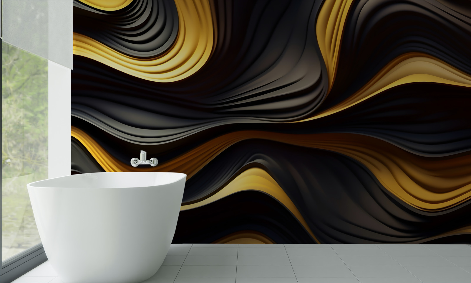 Papier peint les cuisinières dans le désert sont abstraites