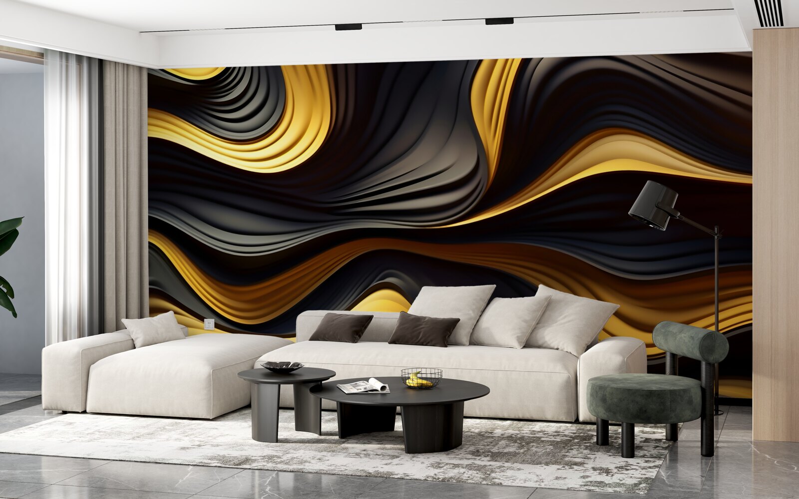 Papier peint les cuisinières dans le désert sont abstraites