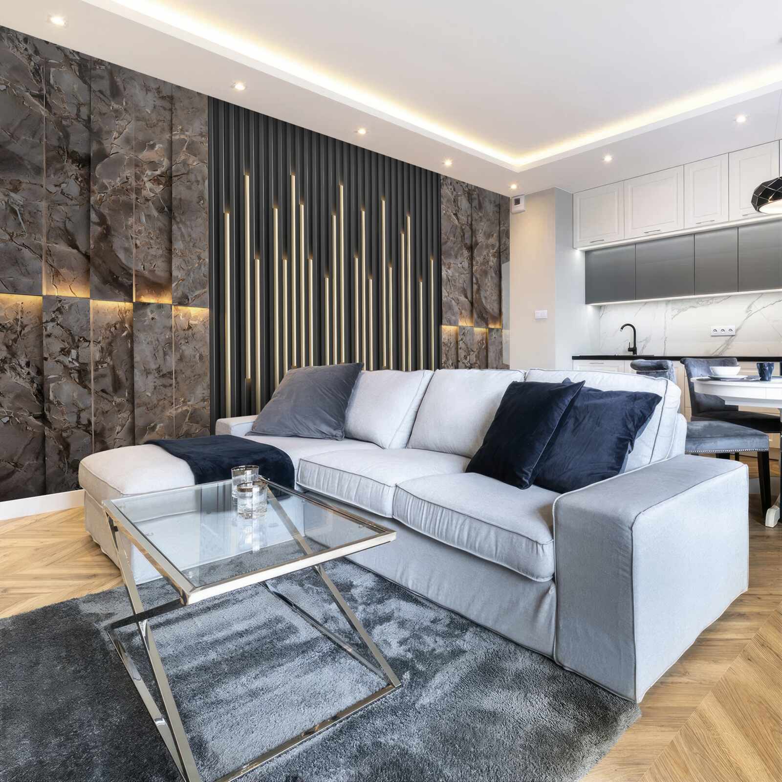 Papier peint transmission du son surround décoratif