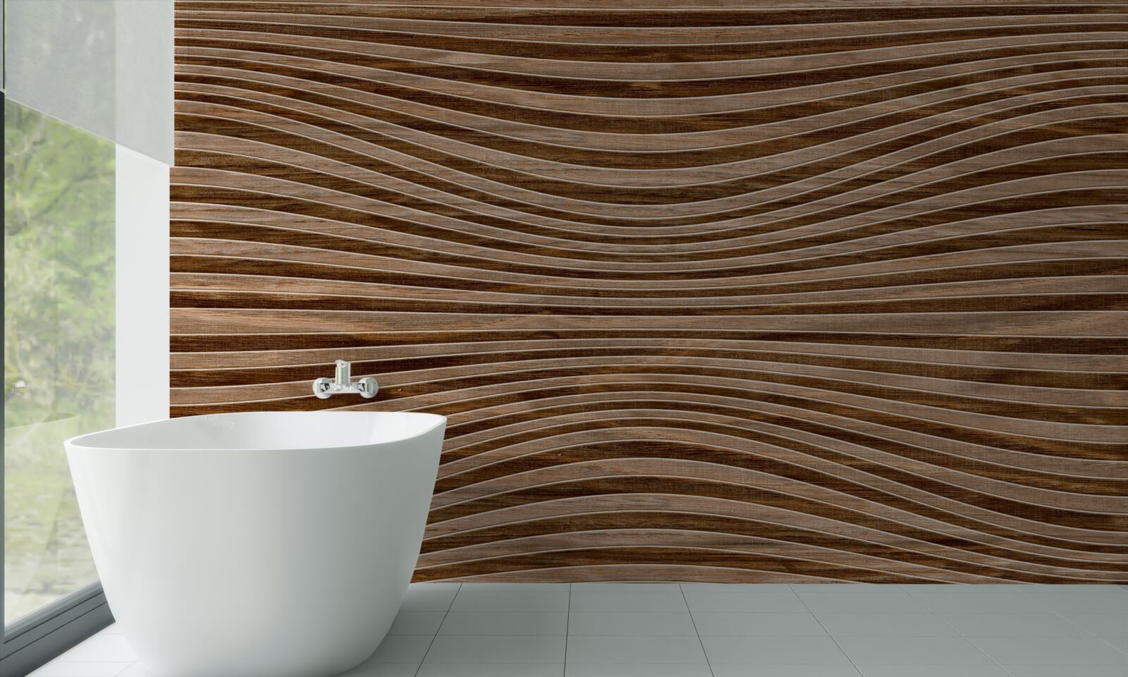 Papier peint la surface du bois est lisse