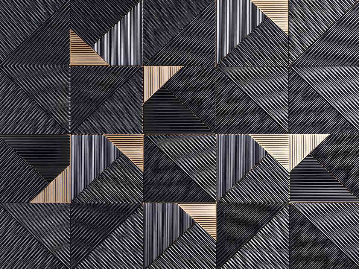 Papier peint abstractions géométriques lisses