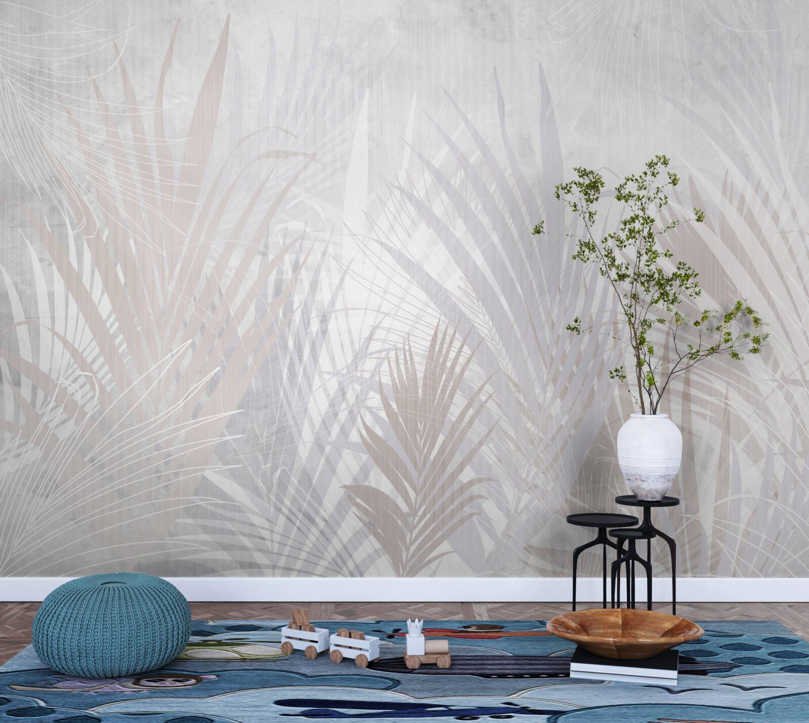 Papier peint le brouillard commence à apparaître sous les tropiques