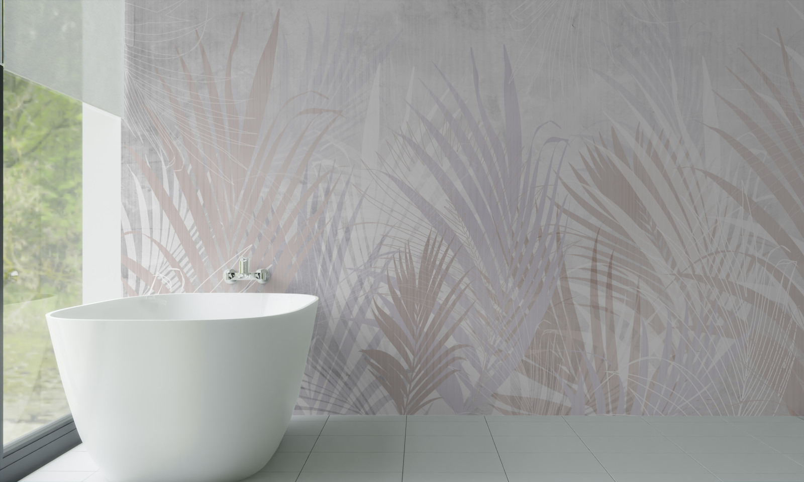 Papier peint le brouillard commence à apparaître sous les tropiques