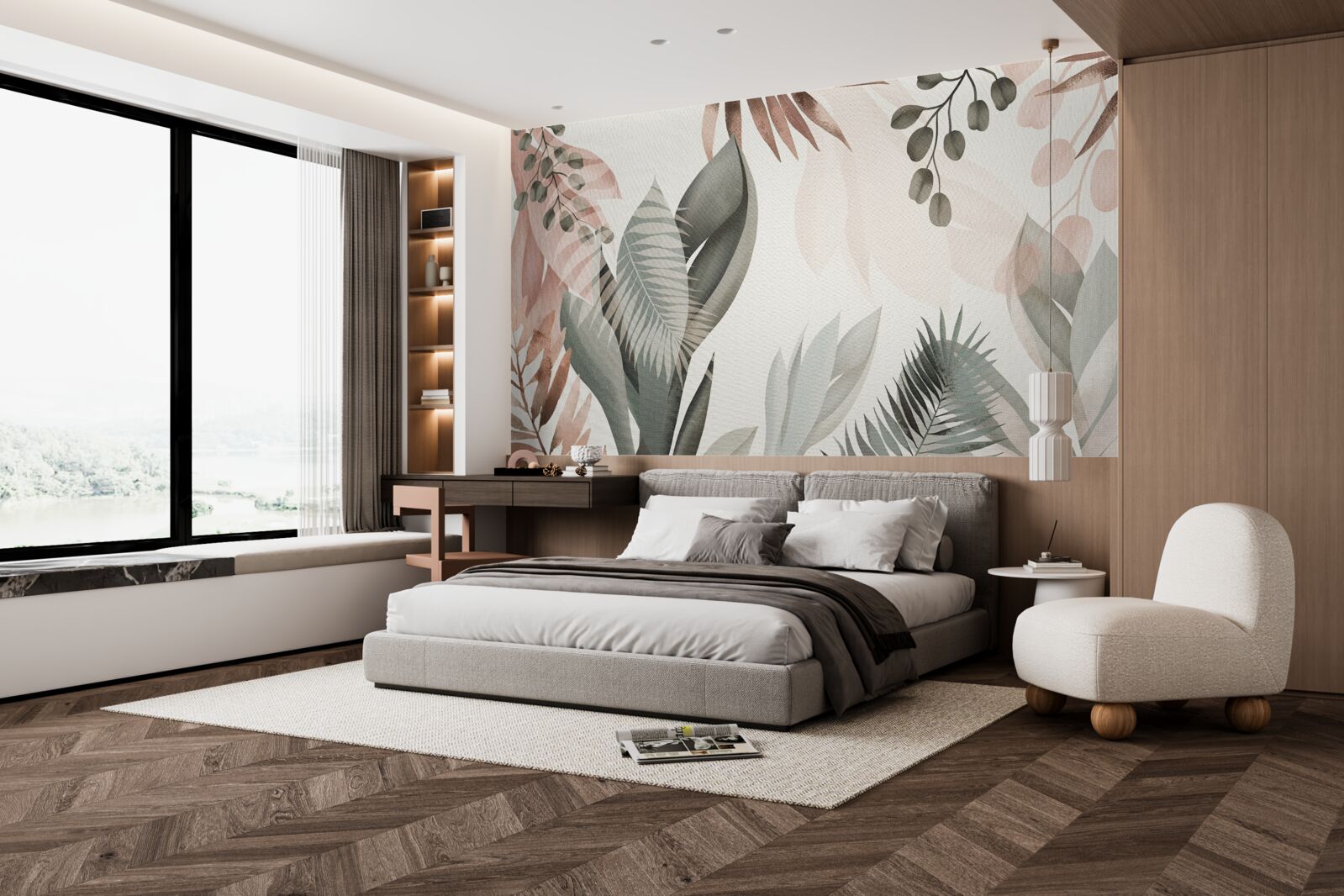 Papier peint la diversité des régions tropicales