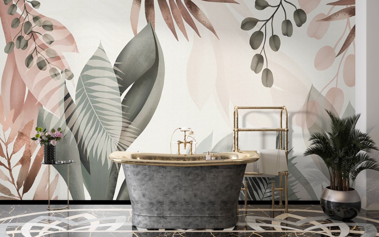 Papier peint la diversité des régions tropicales