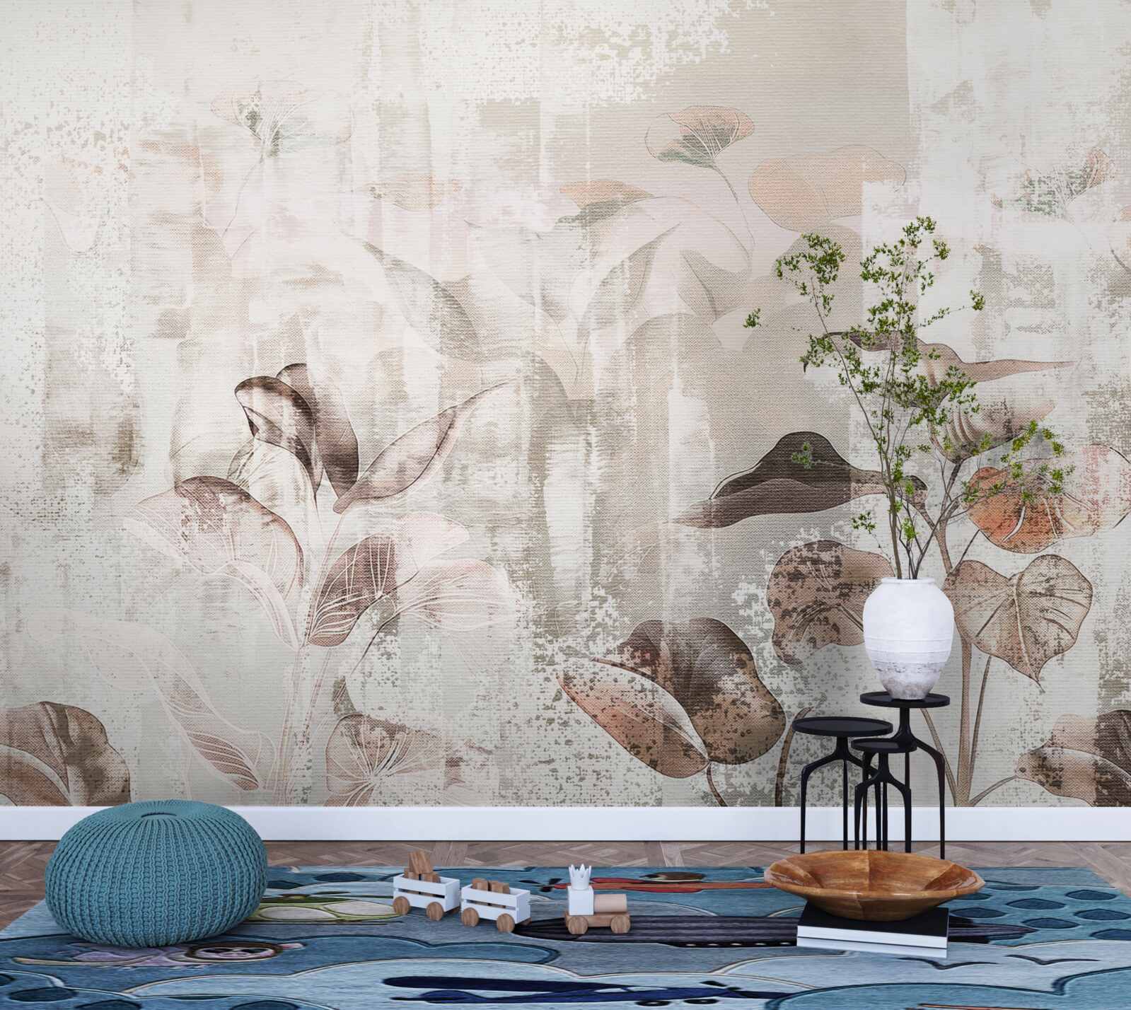 Papier peint abstraction de la nature