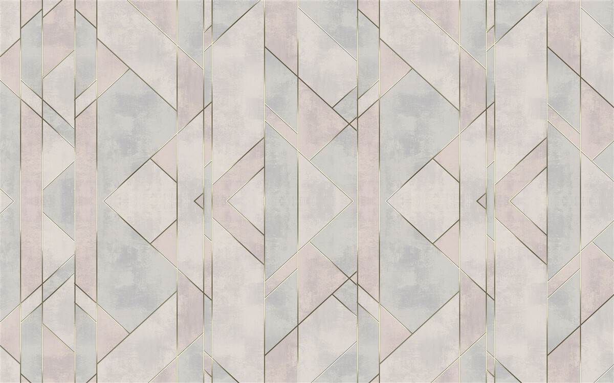 Papier peint lignes droites sur une surface en marbre