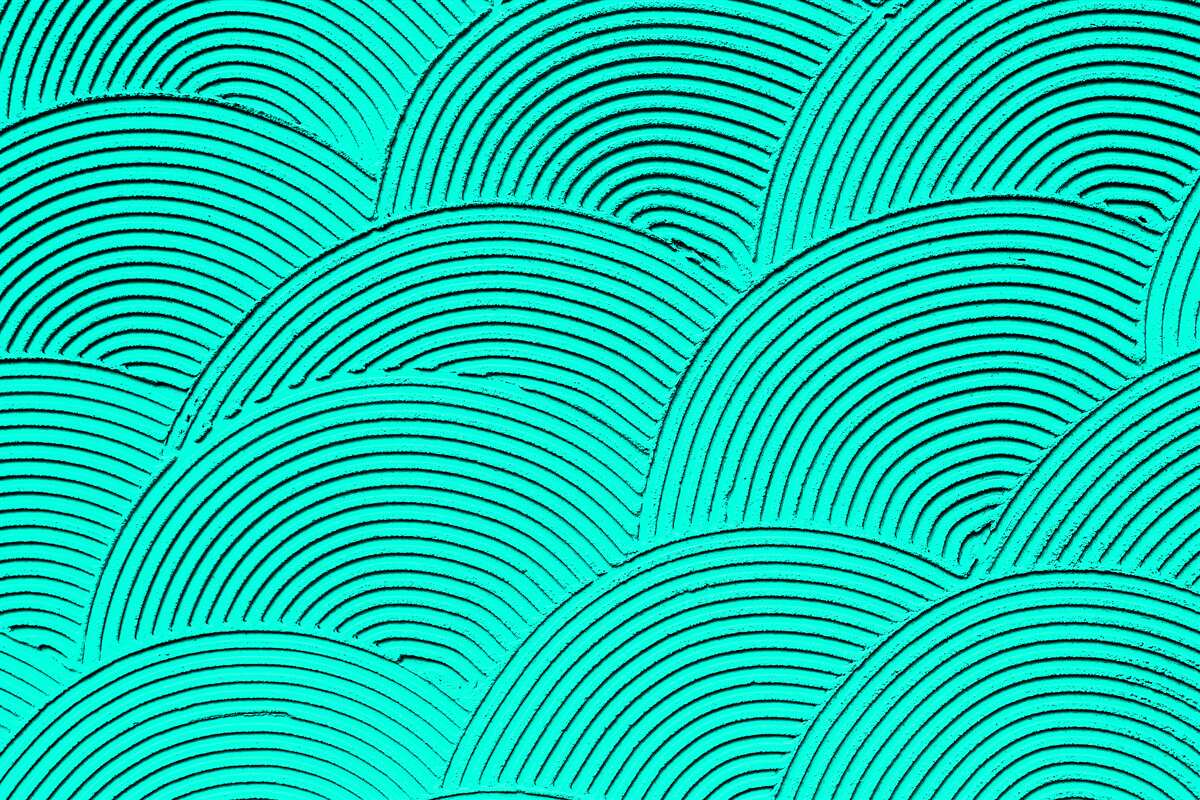 Papier peint demi-cercles brillants d'aspect abstrait