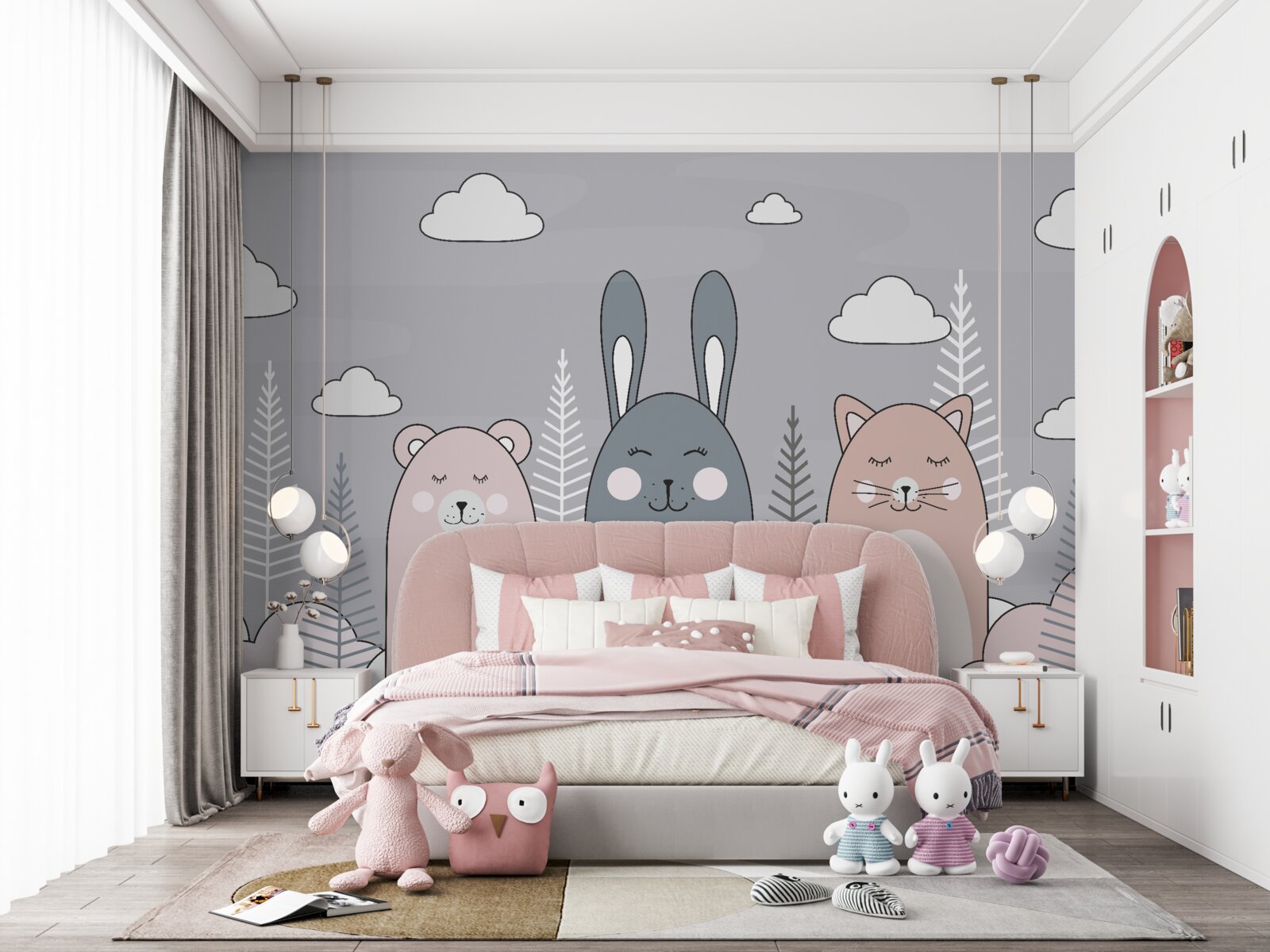 Papier peint une équipe soudée