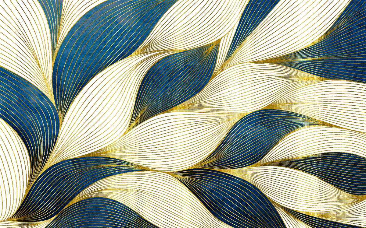 Papier peint rayures abstraites