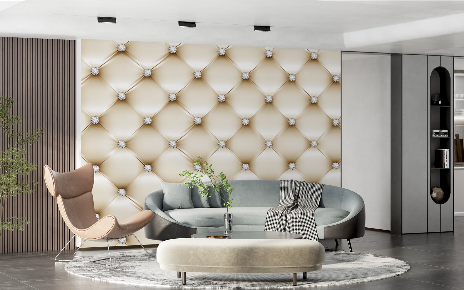 Papier peint la texture des perles est comme la peau