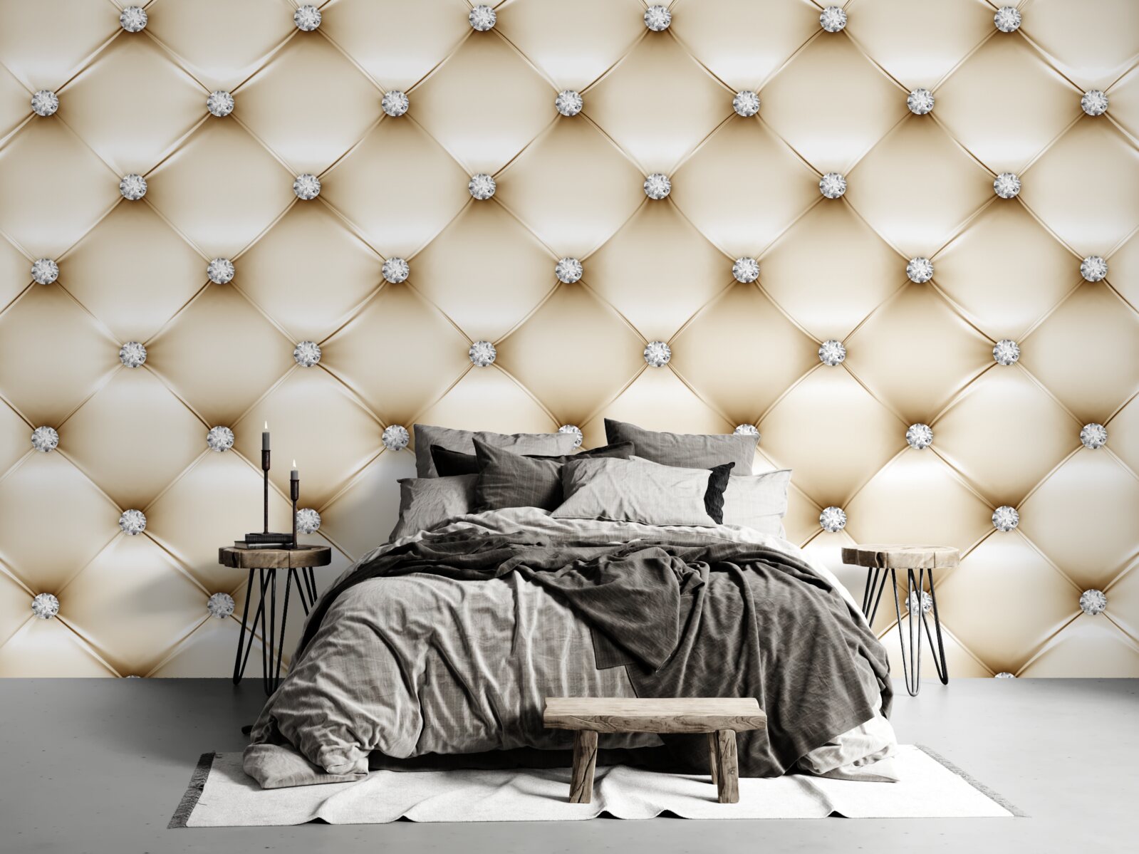 Papier peint la texture des perles est comme la peau