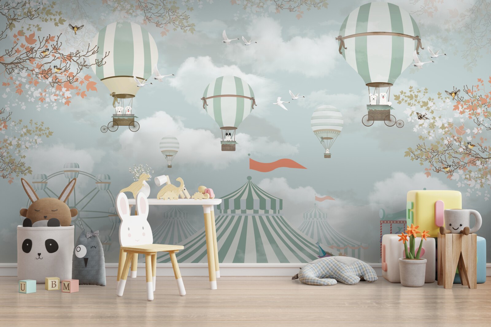 Papier peint les représentants des arts du cirque