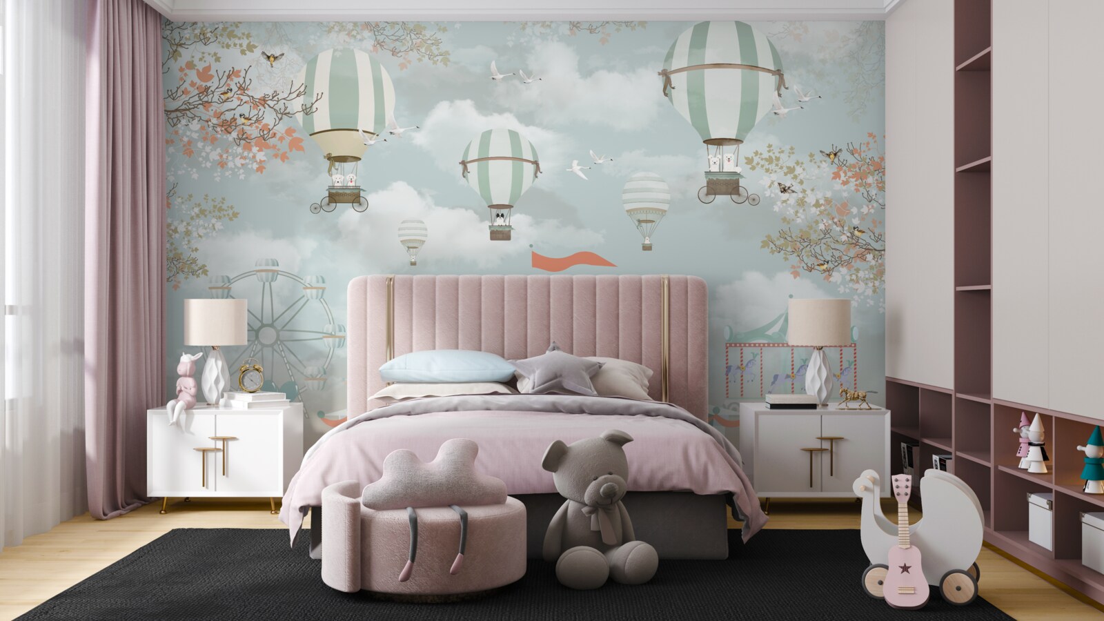 Papier peint les représentants des arts du cirque