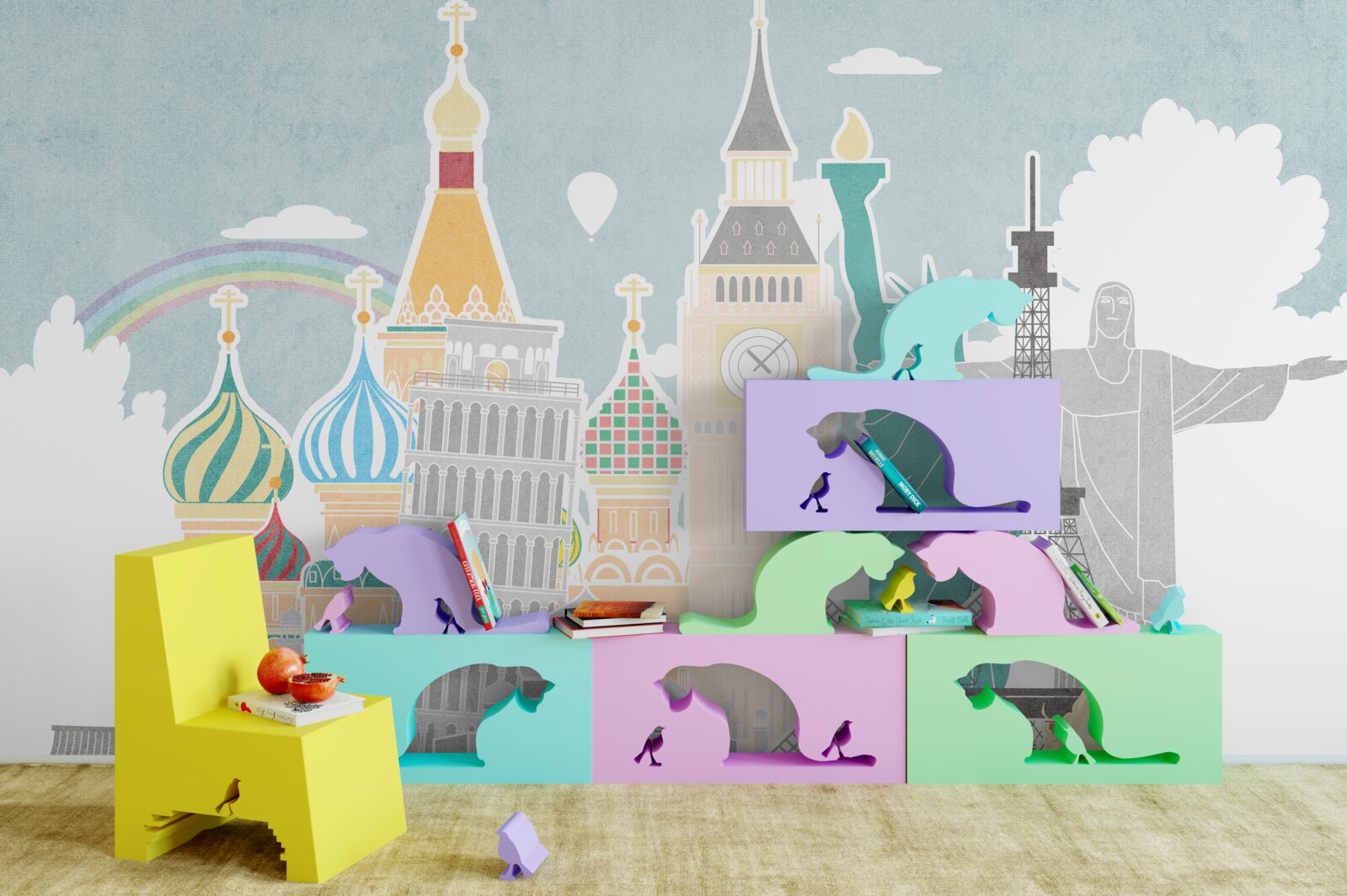 Papier peint sites mondialement connus