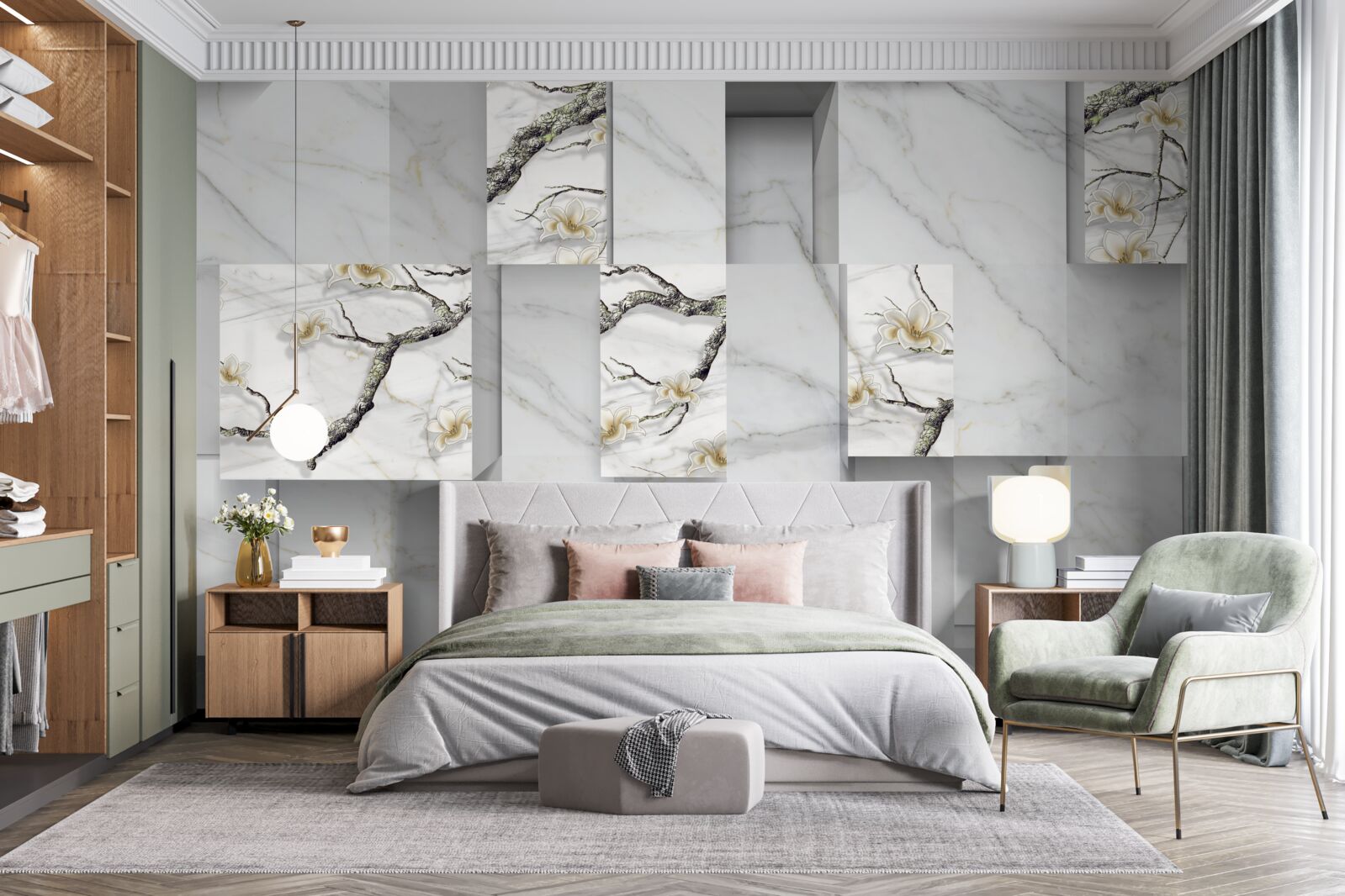 Papier peint images composites