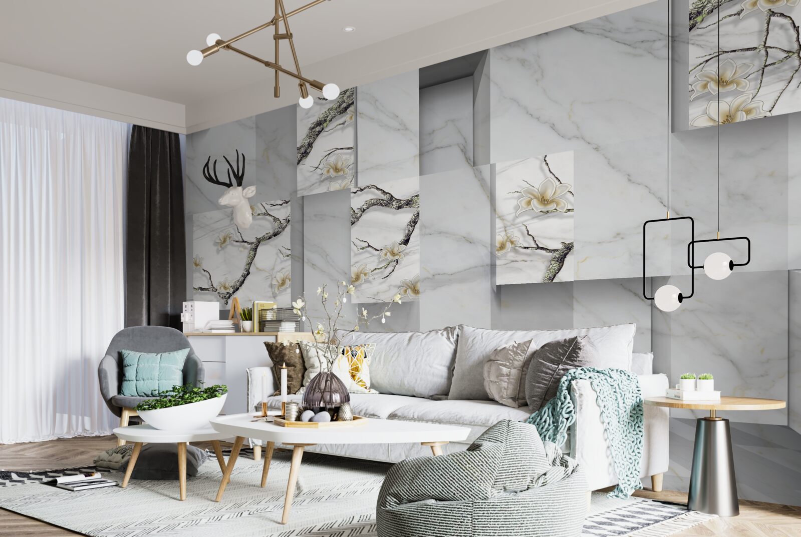 Papier peint images composites