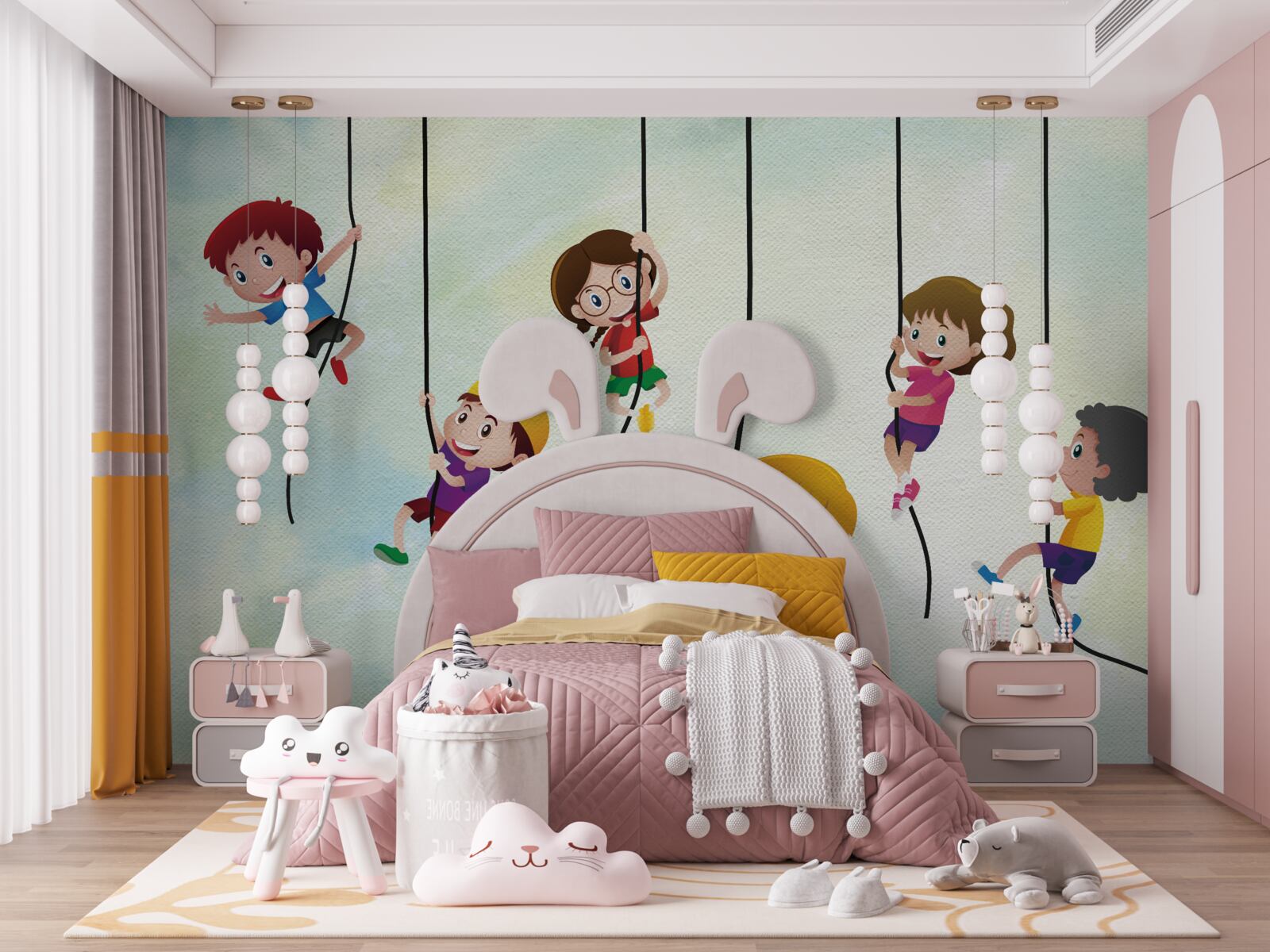 Papier peint les gars dans les cordes