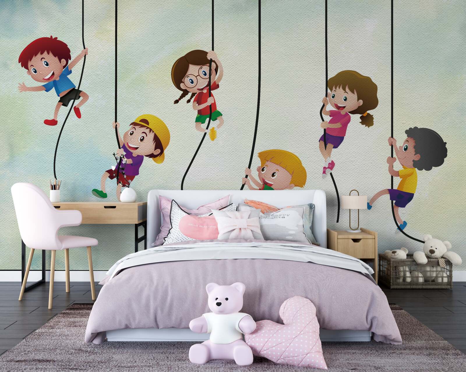 Papier peint les gars dans les cordes