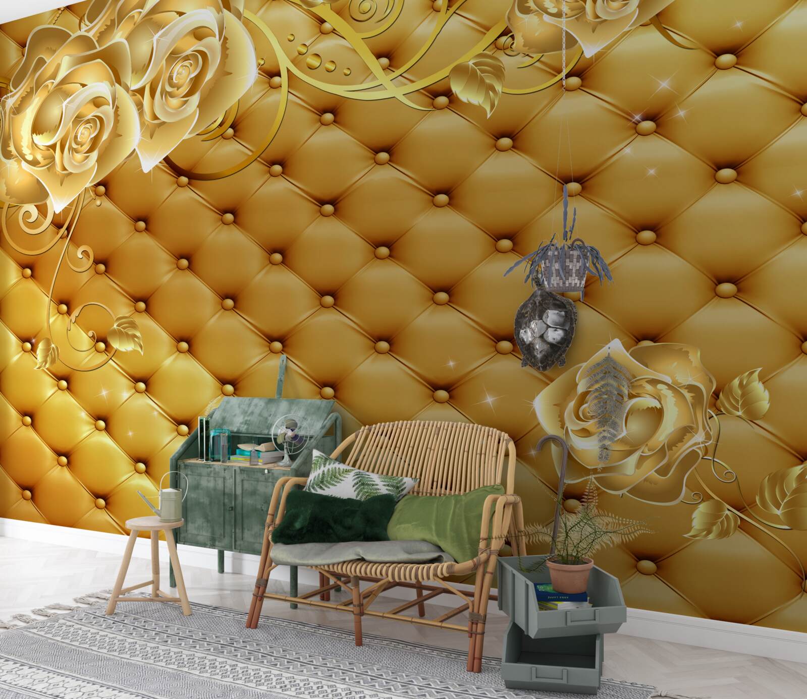 Papier peint texture de la matière et nuances