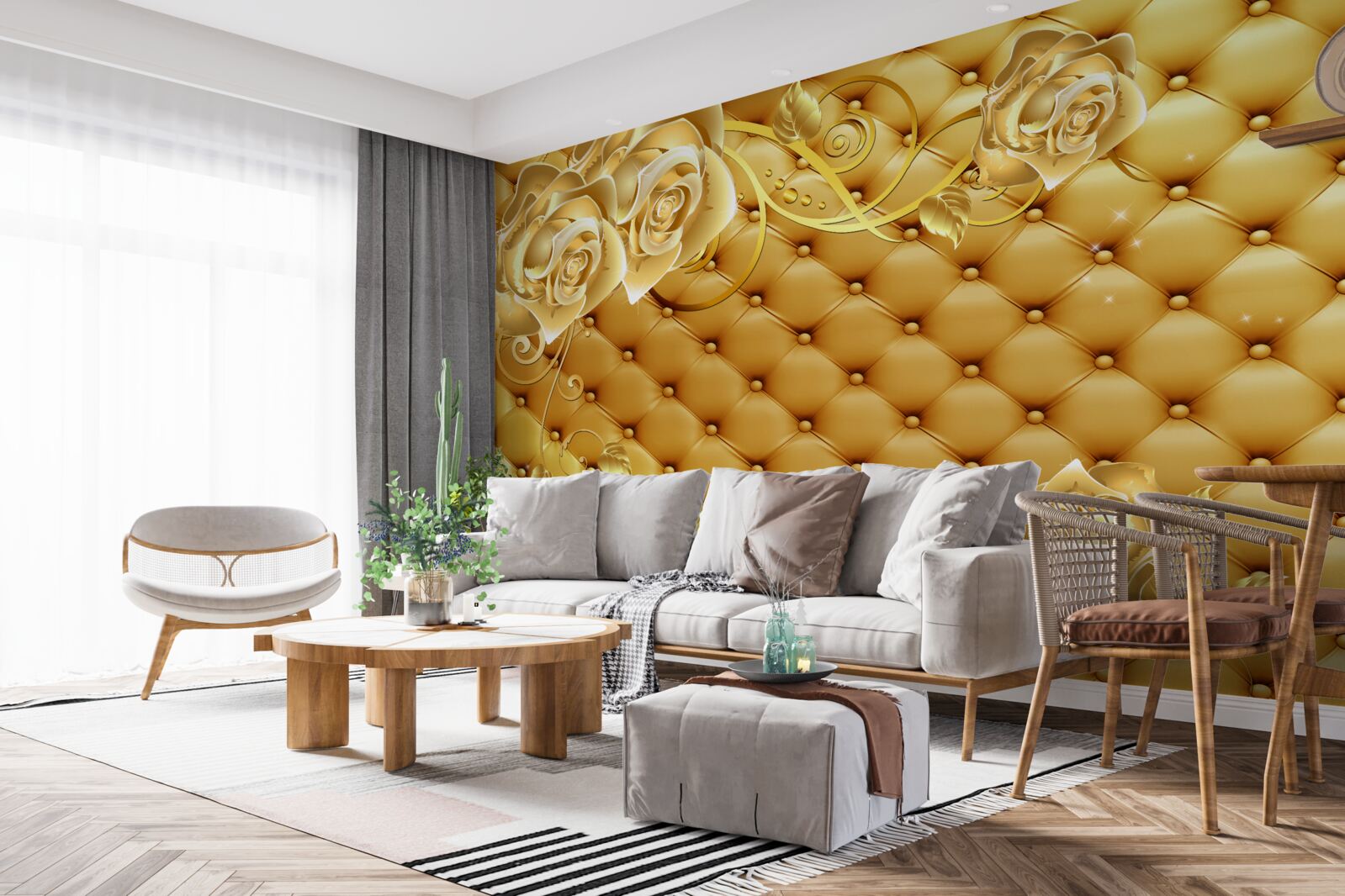 Papier peint texture de la matière et nuances