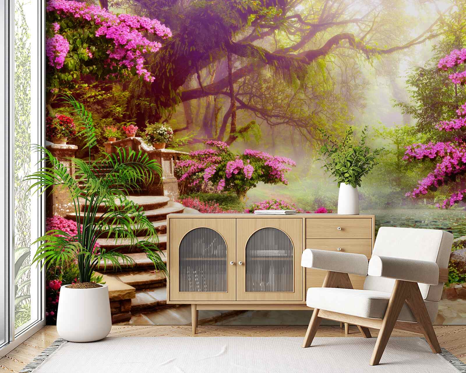 Papier peint paysage avec bruit