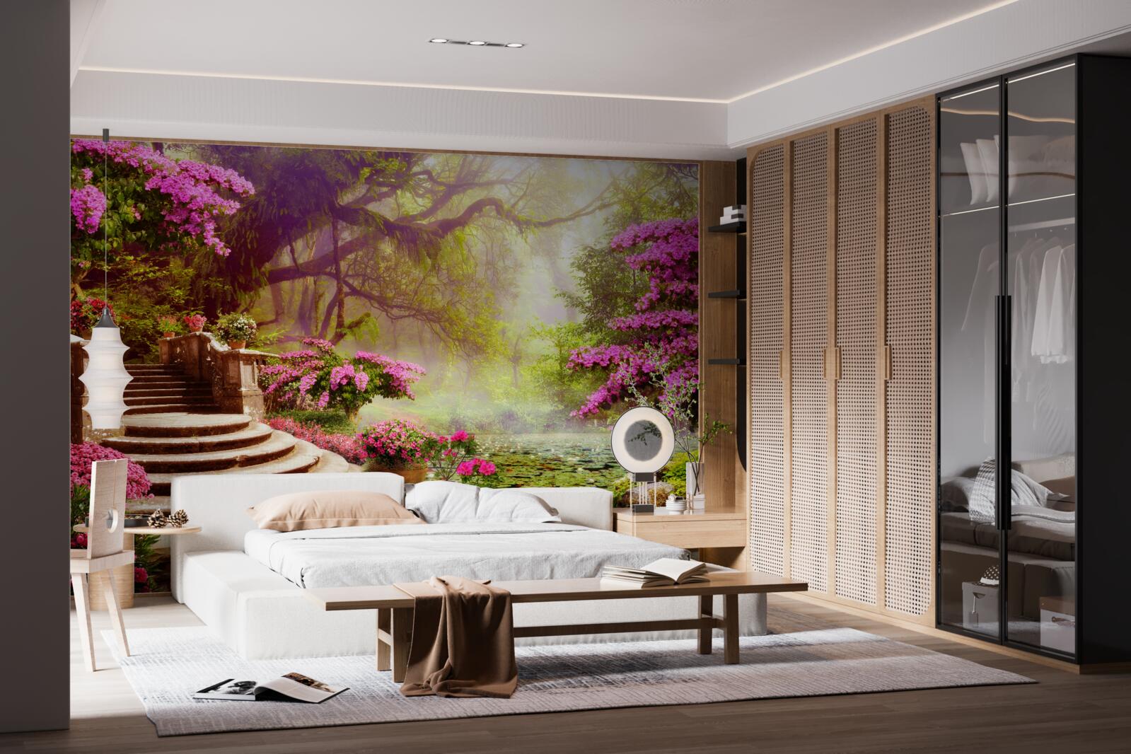 Papier peint paysage avec bruit