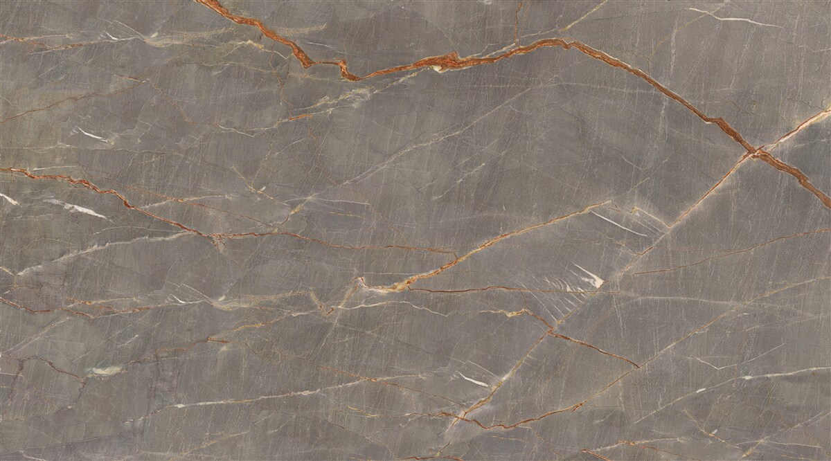 Papier peint marbre brun avec teinte dorée