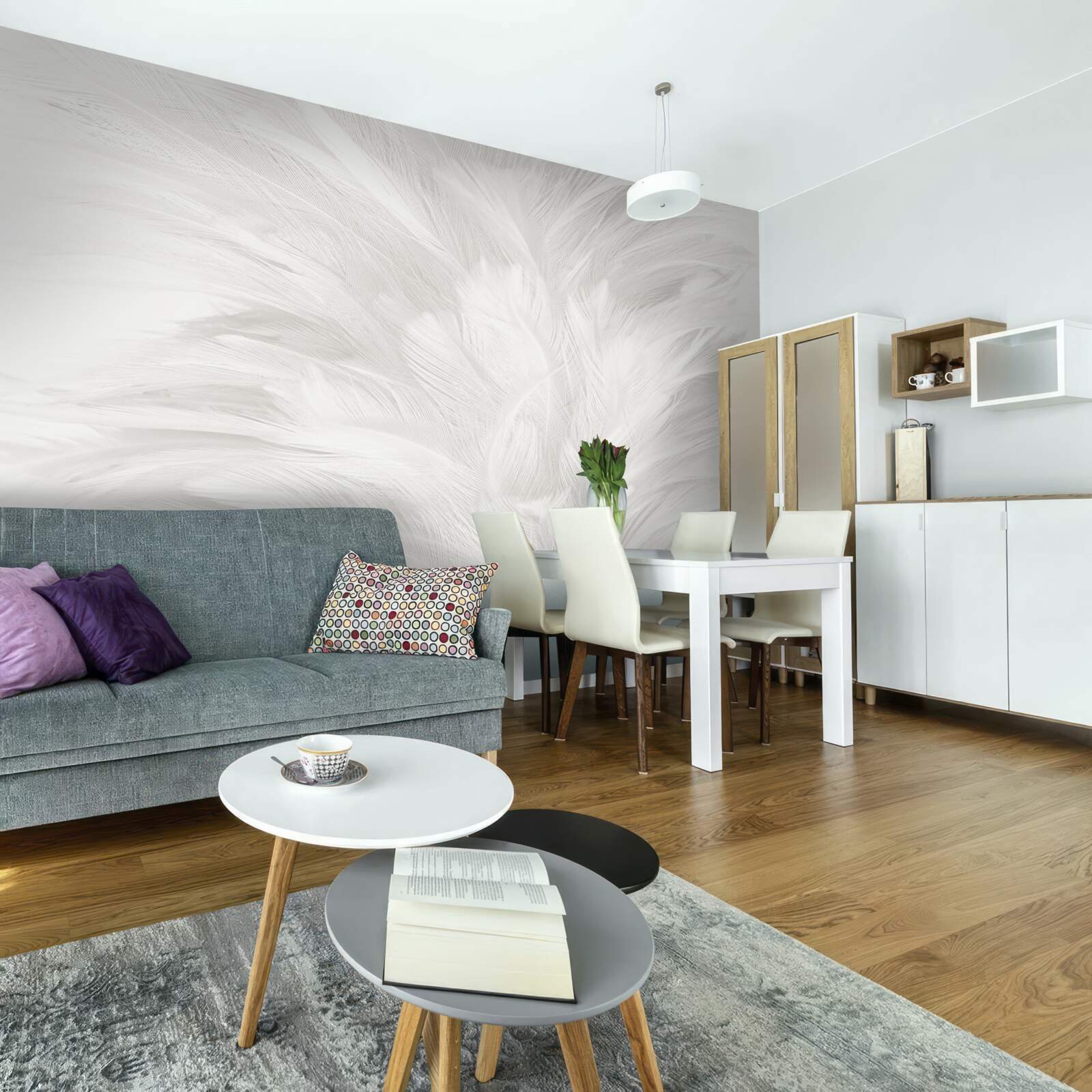 Papier peint stylos à bille