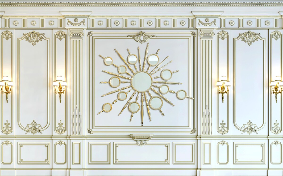 Papier peint intérieur classique