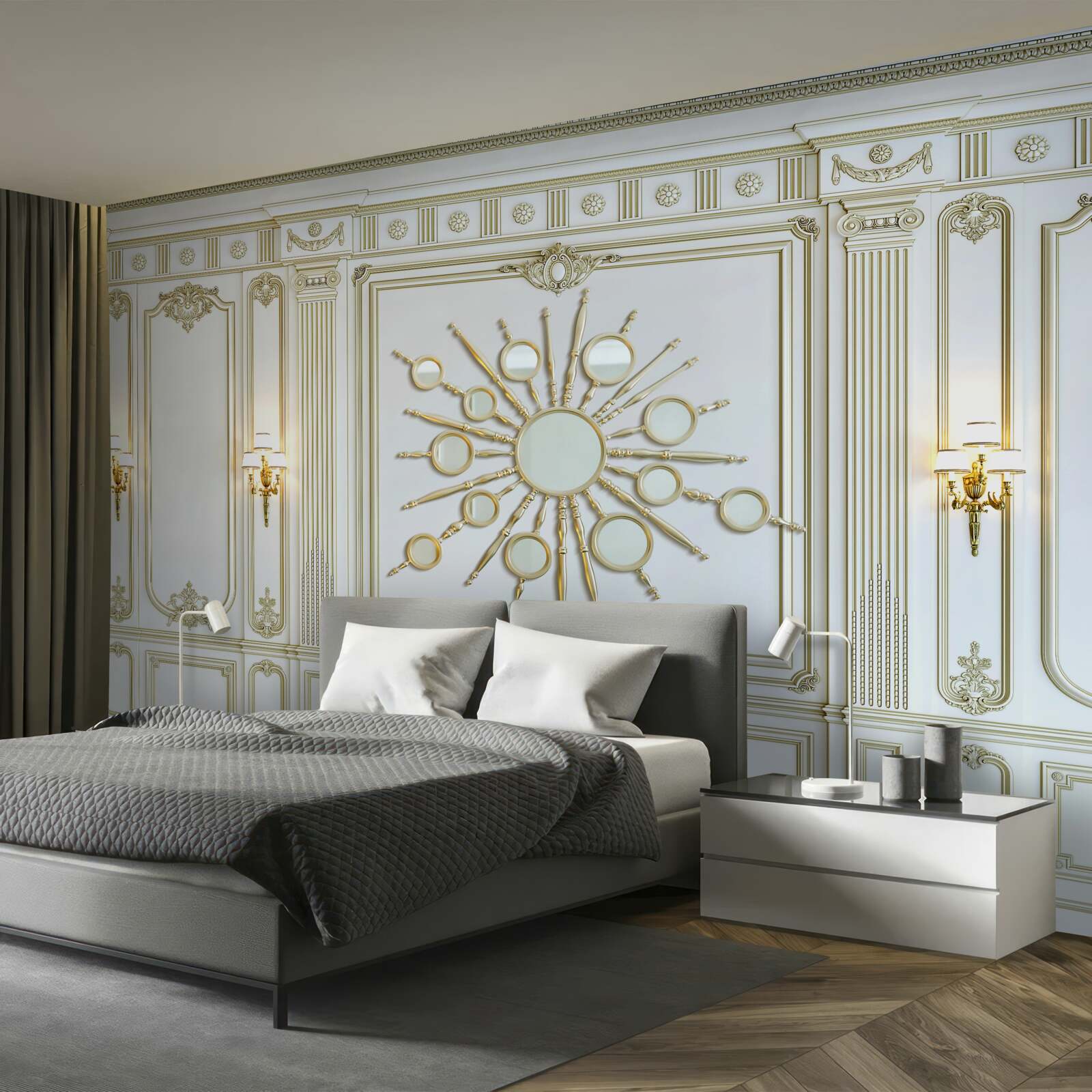 Papier peint intérieur classique