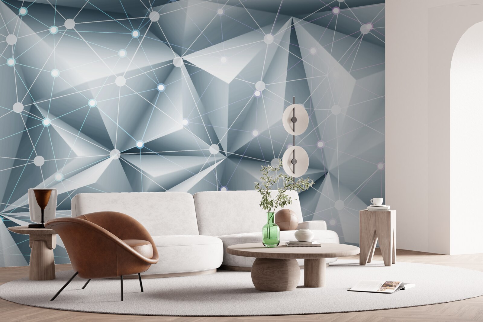 Papier peint symboles du zodiaque de l'espace céleste