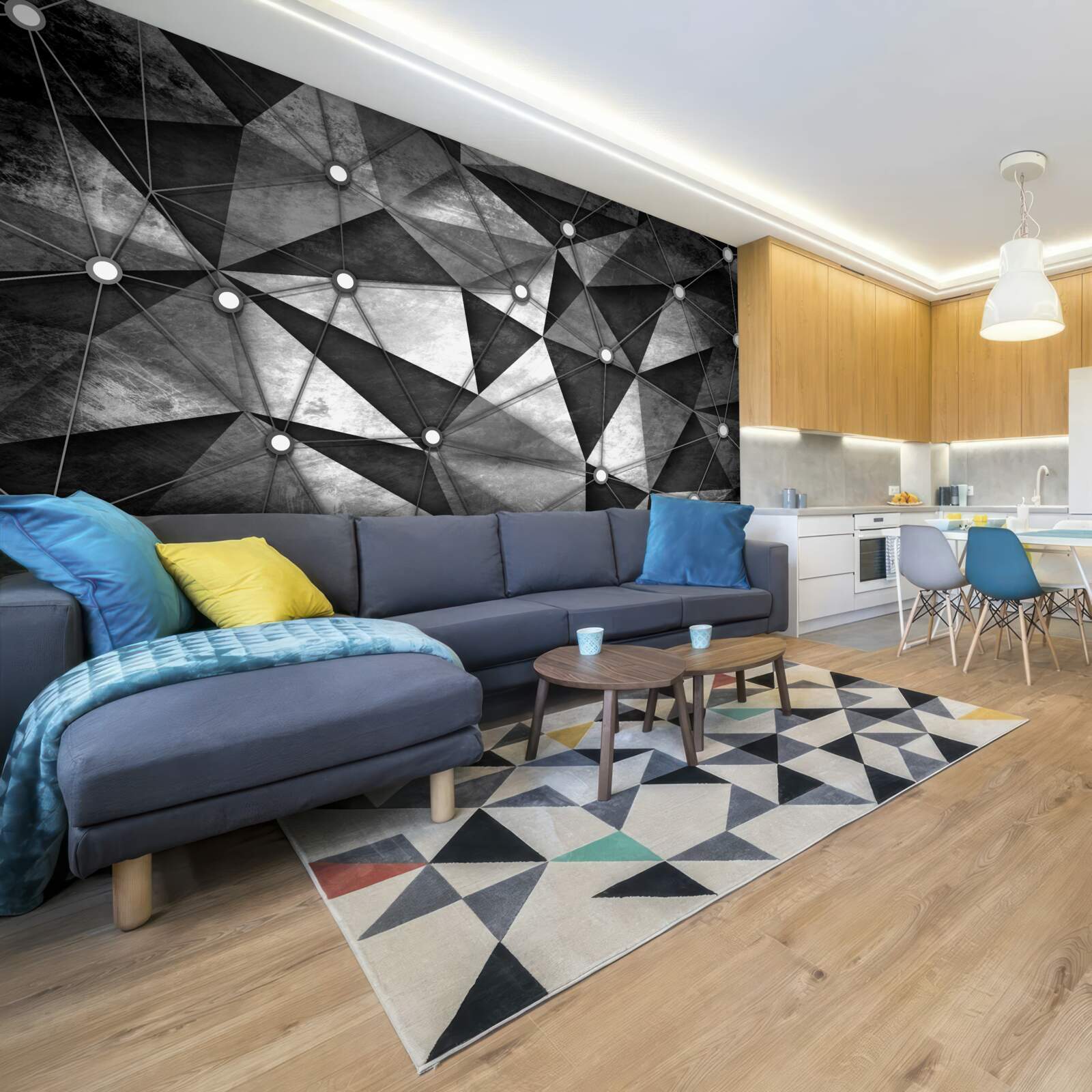 Papier peint vidéophones gris inhabituels