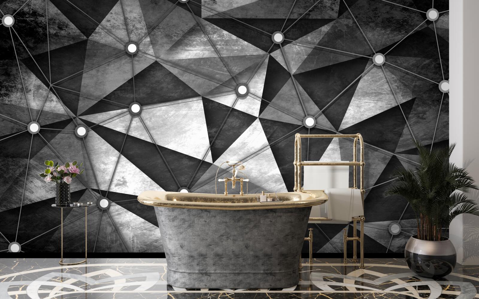 Papier peint vidéophones gris inhabituels