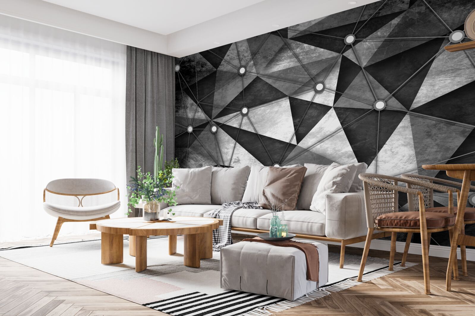 Papier peint vidéophones gris inhabituels