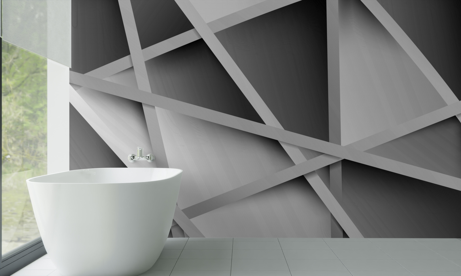 Papier peint flou gris ambigu