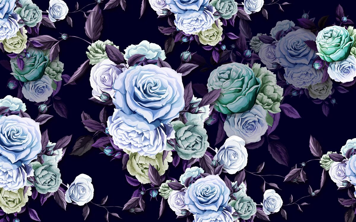 Papier peint les roses du ciel