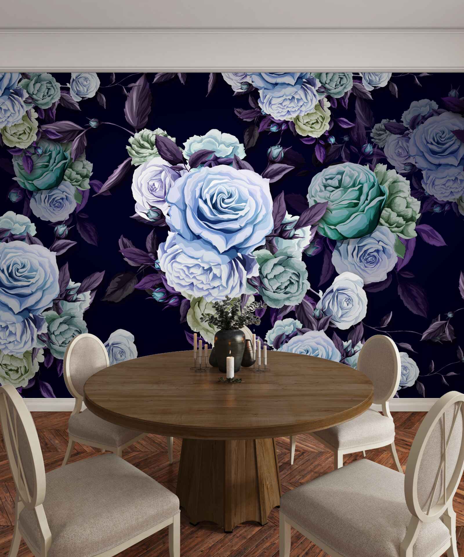 Papier peint les roses du ciel