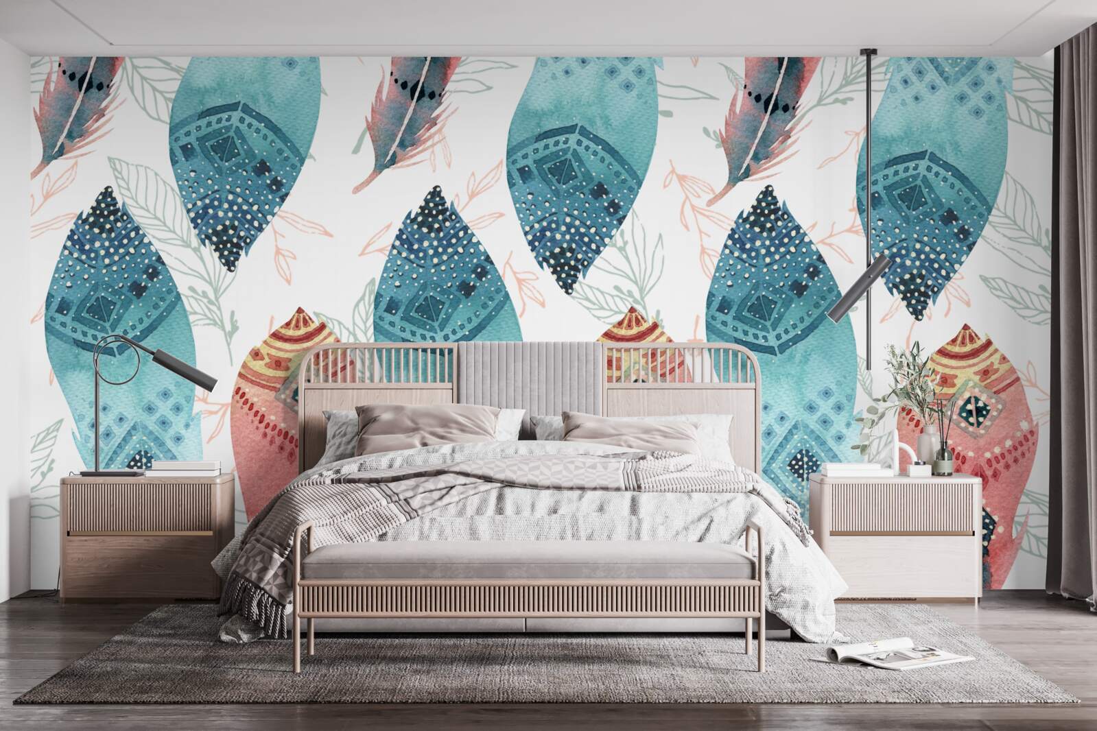 Papier peint stylo aquarelle à la base de l'arrière-plan