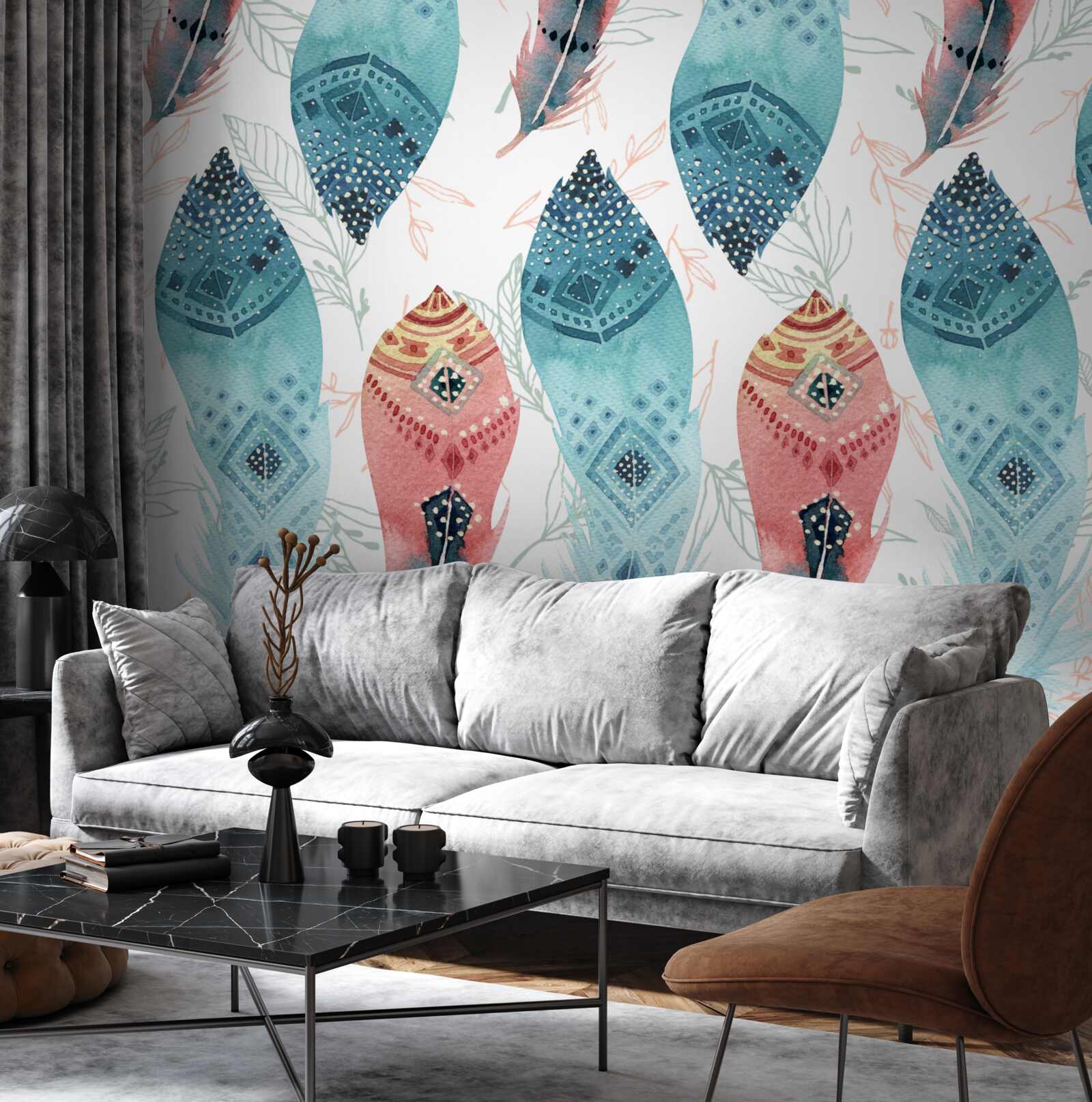 Papier peint stylo aquarelle à la base de l'arrière-plan