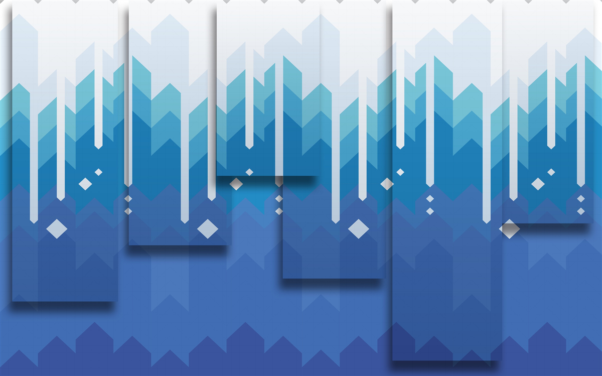 Papier peint les montagnes en cascade se dressent dans une froide majesté