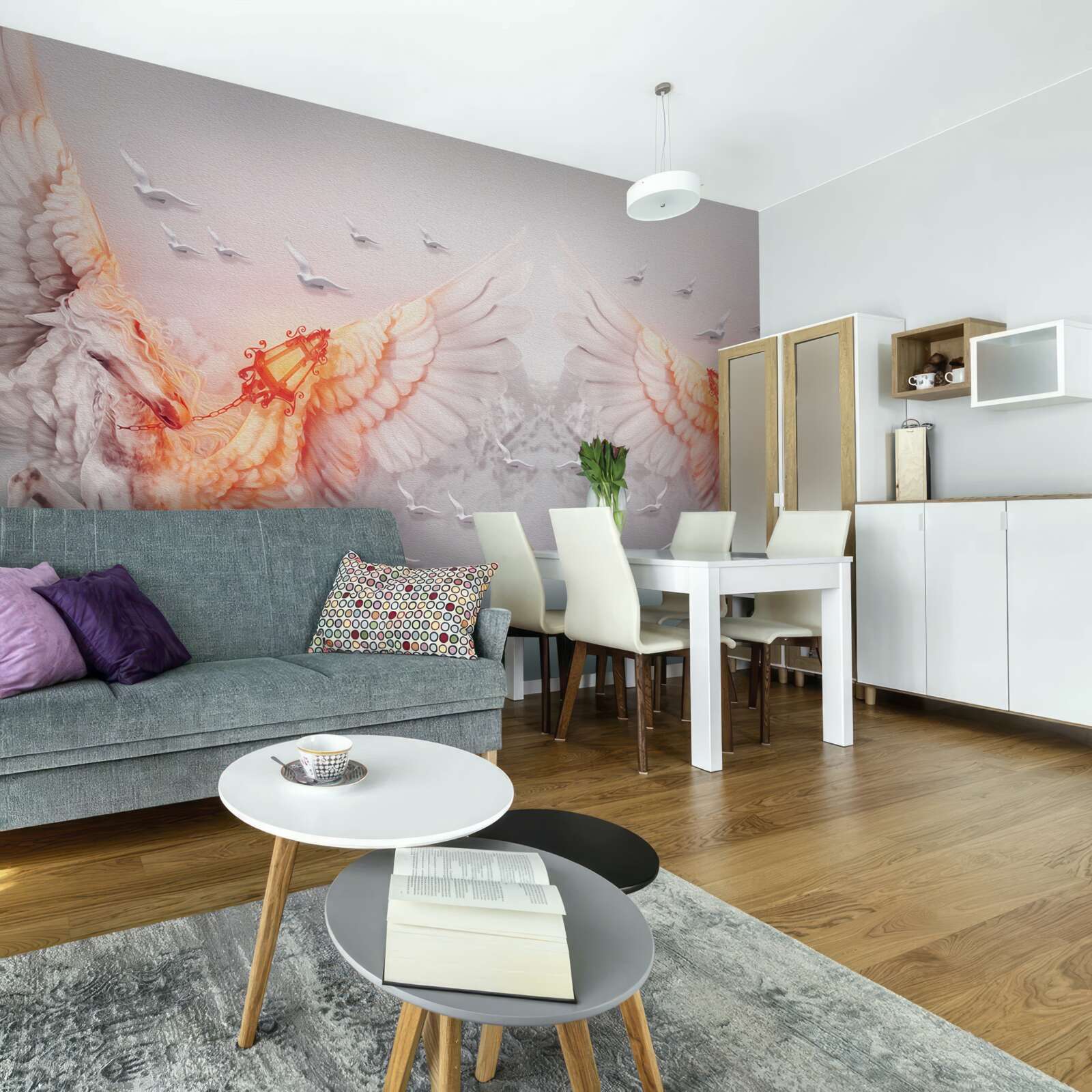 Papier peint l'envergure du ciel